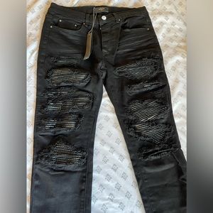 Brand new black designer Amiri Skinny Jeans